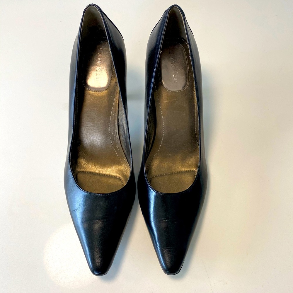 Black Calvin Klein heels
